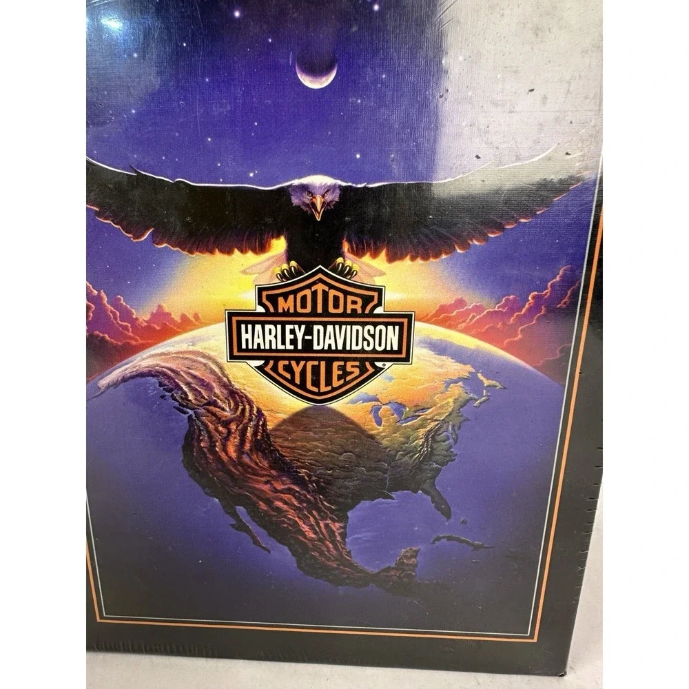 Harley Davidson Motorcycles Jigsaw Puzzle 500 Piece NIB 24x18  FX Schmid SEALED